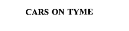 CARS ON TYME trademark