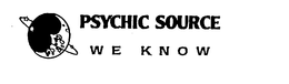 PSYCHIC SOURCE WE KNOW trademark