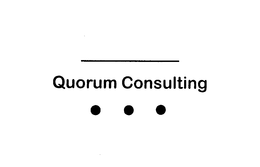 QUORUM CONSULTING trademark