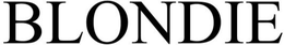 BLONDIE trademark