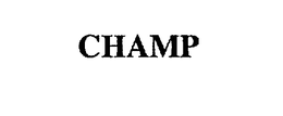 CHAMP trademark