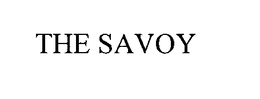 THE SAVOY trademark