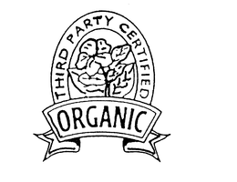 THIRD PARTY CERTIFIED ORGANIC trademark
