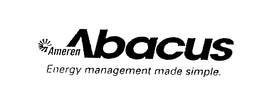 AMEREN ABACUS ENERGY MANAGEMENT MADE SIMPLE. trademark