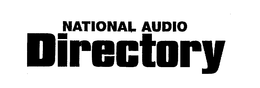 NATIONAL AUDIO DIRECTORY trademark