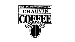 CHAUVIN COFFEE COMPANY COFFEE ROASTERS SINCE 1930 trademark