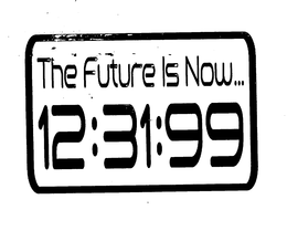 THE FUTURE IS NOW... 12:31:99 trademark