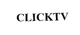 CLICKTV trademark