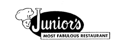 JUNIOR'S MOST FABULOUS RESTAURANT trademark