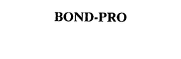 BOND-PRO trademark