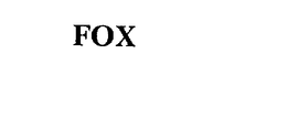 FOX trademark