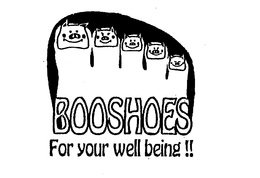 BOOSHOES FOR YOUR WELL BEING !! trademark