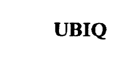 UBIQ trademark