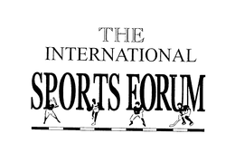 THE INTERNATIONAL SPORTS FORUM trademark