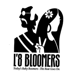 L'8 BLOOMERS TODAY'S BABY BOOMERS-THE BEAT GOES ON. trademark