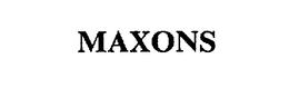 MAXONS trademark