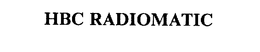 HBC RADIOMATIC trademark