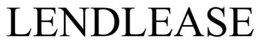 LENDLEASE trademark