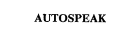 AUTOSPEAK trademark