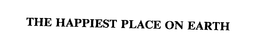 THE HAPPIEST PLACE ON EARTH trademark