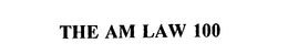THE AM LAW 100 trademark
