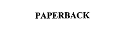 PAPERBACK trademark