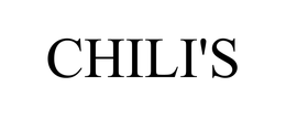 CHILI'S trademark