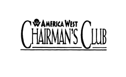 AMERICA WEST CHAIRMAN'S CLUB trademark