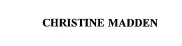 CHRISTINE MADDEN trademark