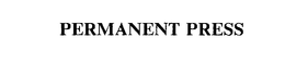 PERMANENT PRESS trademark