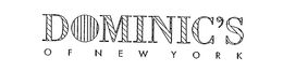 DOMINIC'S OF NEW YORK trademark