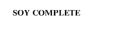 SOY COMPLETE trademark