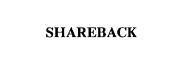 SHAREBACK trademark