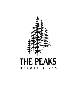 THE PEAKS RESORT & SPA trademark