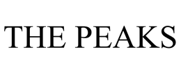 THE PEAKS trademark
