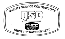 QSC PHCC QUALITY SERVICE CONTRACTORS TRUST THE NATION'S BEST trademark