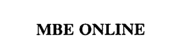 MBE ONLINE trademark