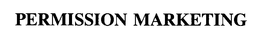 PERMISSION MARKETING trademark
