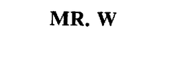 MR.  W trademark