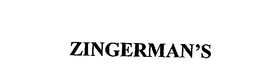 ZINGERMAN'S trademark