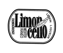 LIMONCELLO MEDITERRANEO BELTION LEMON LIQUEUR trademark