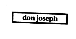 DON JOSEPH trademark