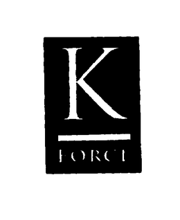 K FORCE trademark