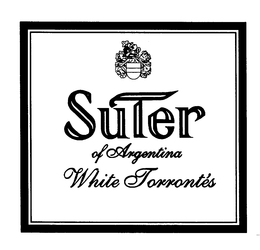 SUTER OF ARGENTINA WHITE TORRONTES trademark