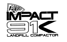 AL-JON IMPACT 91K LANDFILL COMPACTOR trademark