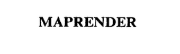 MAPRENDER trademark