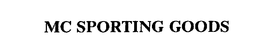 MC SPORTING GOODS trademark