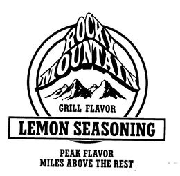 PEAK FLAVOR MILES ABOVE THE REST trademark