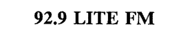 92.9 LITE FM trademark