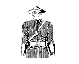 MOUNTIE BUST trademark